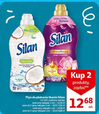 Auchan Płyn do płukania magic magnolia silan aromatherapy oferta