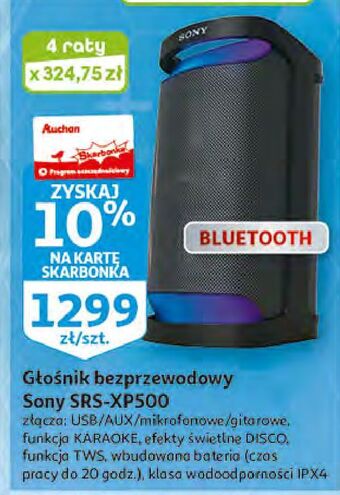 Auchan Głośnik srs-xp500 sony oferta