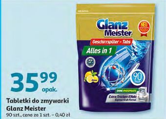 Auchan Tabletki do zmywarki lemon glanzmeister all in 1 oferta