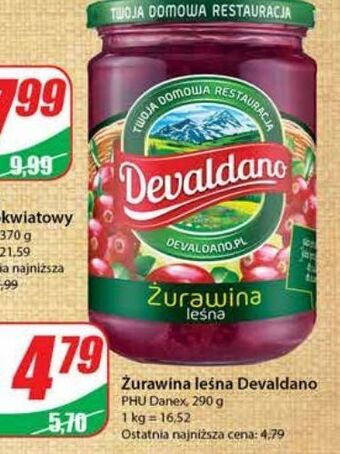 Dino Żurawina leśna devaldano oferta