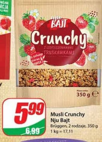 Dino Musli crunchy z truskawkami bruggen nju bajt oferta