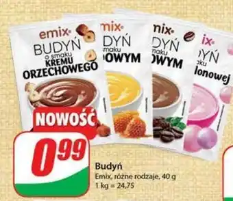 Dino Budyń o smaku kremu orzechowego emix oferta