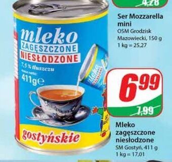 Dino Mleko zagęszczone niesłodzone gostyń oferta