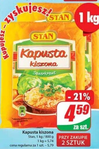 Dino Kapusta kiszona stan oferta