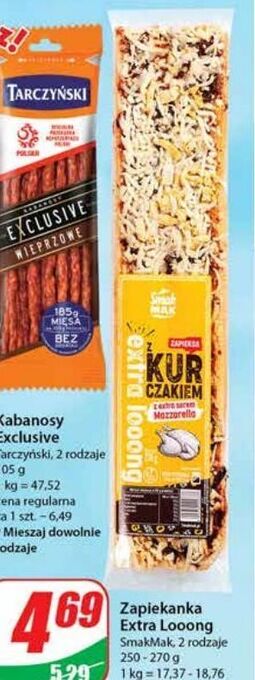 Dino Zapiekanka z kurczakiem smak mak oferta