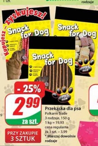 Dino Przekąska dla psa polkarm oferta
