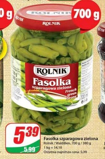 Dino Fasolka szparagowa zielona rolnik oferta