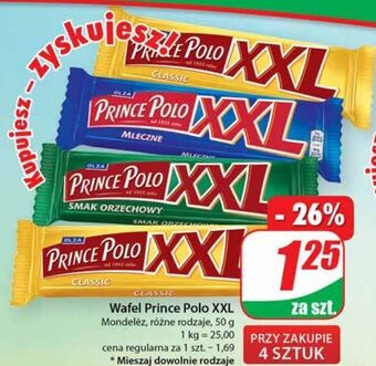 Dino Wafelek orzechowy prince polo xxl oferta