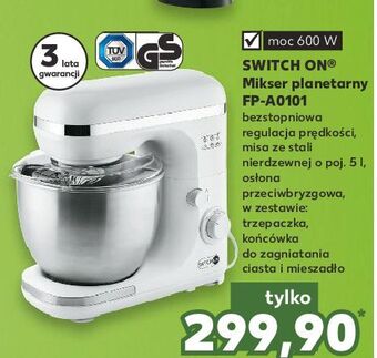 Kaufland Mikser planetarny fp-a0101 switch on oferta
