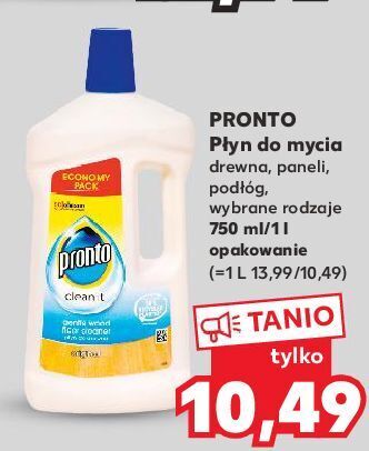 Kaufland Płyn do drewna pronto oferta