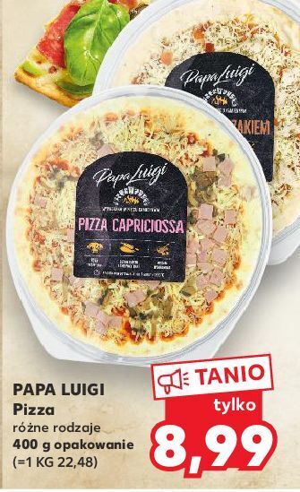 Kaufland Pizza z kurczakiem papa luigi oferta