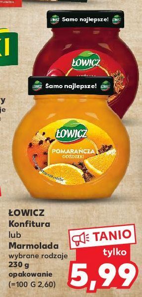 Kaufland Konfitura wiśniowa łowicz oferta