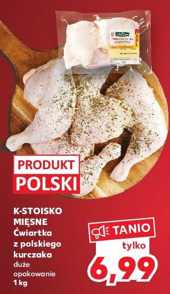 Kaufland Ćwiartka kurczaka tylna stoisko mięsne oferta