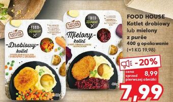 Kaufland Kotlet mielony z puree ziemniaczanym i buraczkami food house oferta