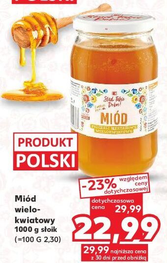 Kaufland Miód wielokwiatowy k-classic stąd takie dobre! oferta