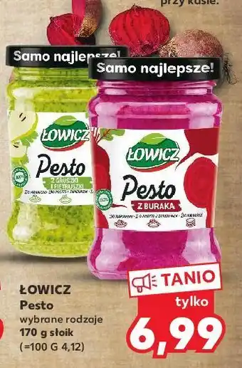 Kaufland Pesto z buraka łowicz oferta