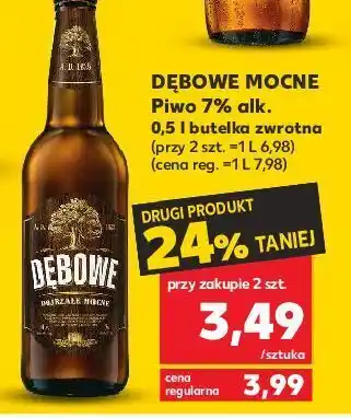 Kaufland Piwo dębowe dojrzałe mocne oferta