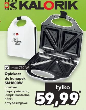 Kaufland Opiekacz sm1800w kalorik oferta