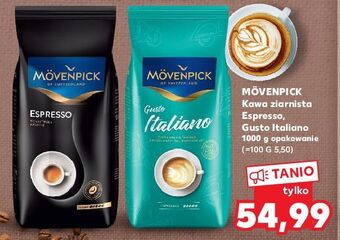 Kaufland Kawa movenpick caffe crema gusto italiano oferta