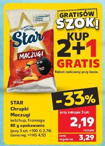 Kaufland Chrupki maczugi pizza star oferta