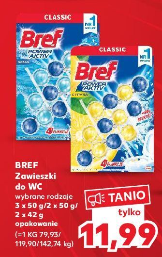 Kaufland Kostka do wc 4 function ocean bref power aktiv oferta