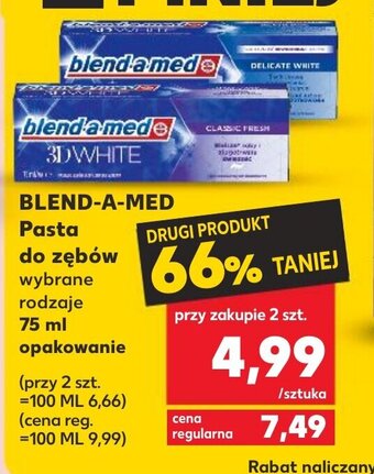 Kaufland Blend-a-Med Pasta do zębów 75ml oferta