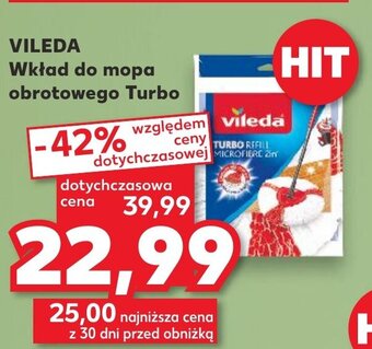 Kaufland Vileda Wkład do mopa obrotowego Turbo oferta
