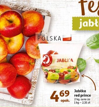 Auchan Jabłka red prince 2kg oferta