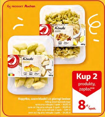 Auchan Kluski szare auchan różnorodne (logo czerwone) oferta