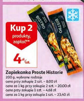 Auchan Zapiekanka z kurczakiem iglotex proste historie bistro oferta