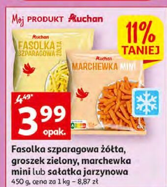 Auchan Groszek zielony auchan różnorodne (logo czerwone) oferta