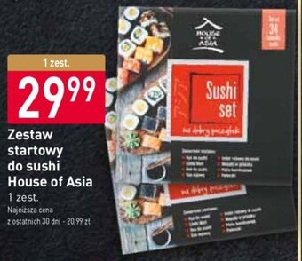 Stokrotka House of Asia Zestaw startowy do sushi oferta