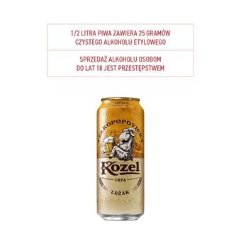 ALDI Piwo kozel světlý ležák oferta