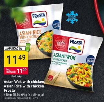 Stokrotka Frosta Asian Wok with chicken, Asian Rice with chicken 450g oferta