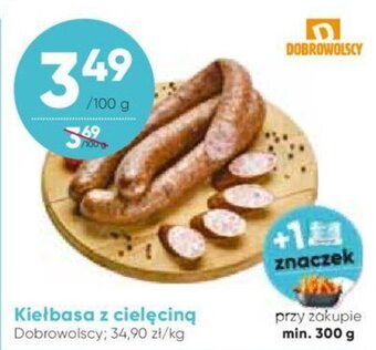 Stokrotka Dobrowolscy Kiełbasa z cielęciną 100g oferta