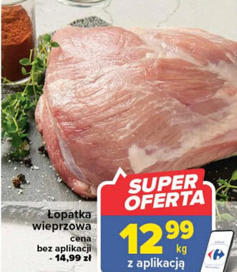 Carrefour Market Łopatka wieprzowa oferta