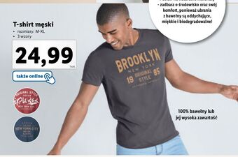 Lidl T-shirt męski m-xl oferta