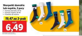 Lidl Skarpetki damskie 35-42 oferta