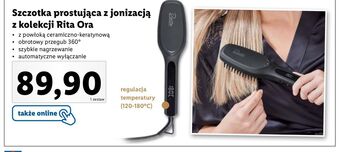 Lidl Szczotka prostująca rita ora oferta