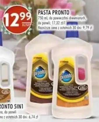 Stokrotka ScJohnson Pasta Pronto 750ml oferta