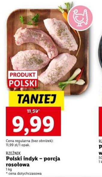 Lidl Rzeźnik Polski indyk - porcja rosołowa 1kg oferta
