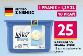 Dealz Kapsułki do prania sensitive lenor all in 1 pods oferta