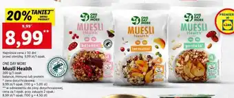 Lidl One Day More Musli Health 200g oferta