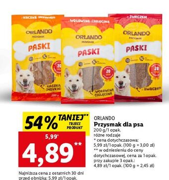 Lidl Paski z żwaczem orlando oferta