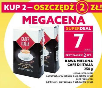 Dealz Kawa caffe di italia dark roast oferta