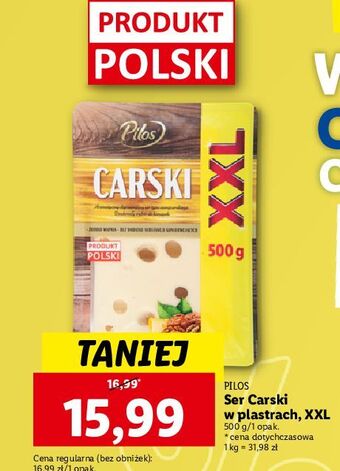 Lidl Ser carski pilos oferta
