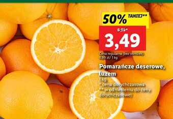 Lidl Pomarańcze deserowe oferta