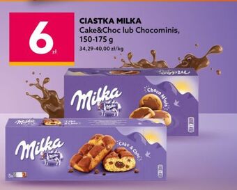 Dealz Ciastka w czekoladzie milka choco minis oferta