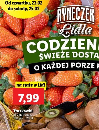 Lidl Truskawki oferta