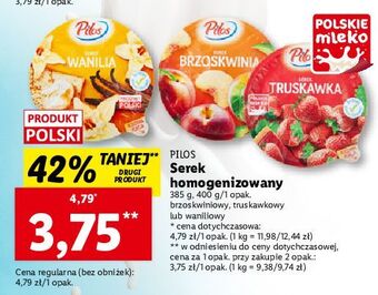 Lidl Serek truskawka pilos oferta